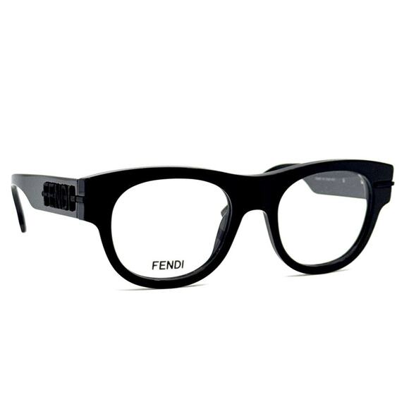 New FENDI Eyeglasses FE50078I 001 Authentic
